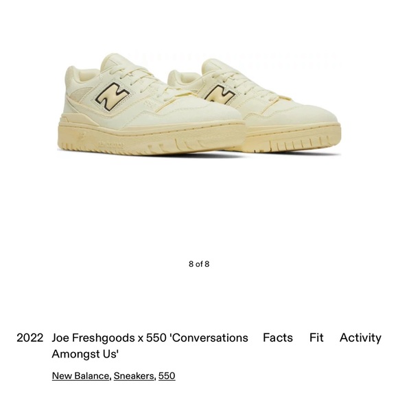 New balance 2022 Joe Freshgoods x 550 'Conversations Amongst Us' - Picture 7 of 7